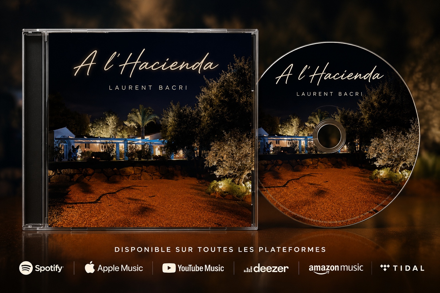 Visuel de À L’Hacienda, une chanson de Laurent Bacri