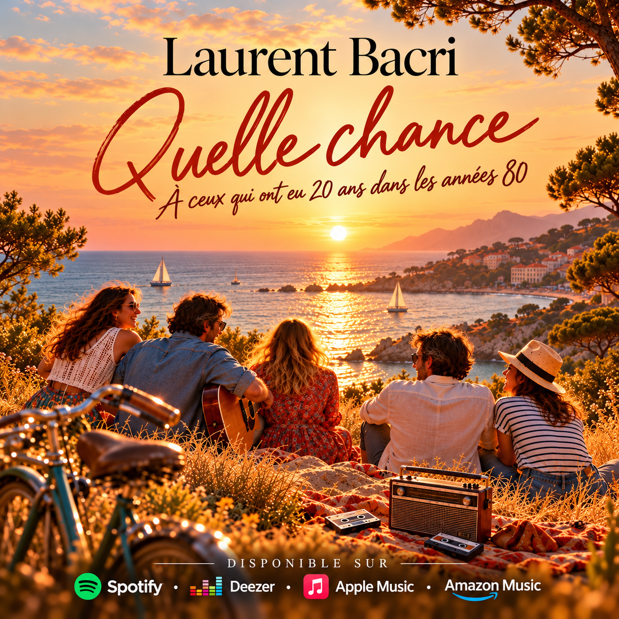 Pochette de Quelle chance, chanson de Laurent Bacri