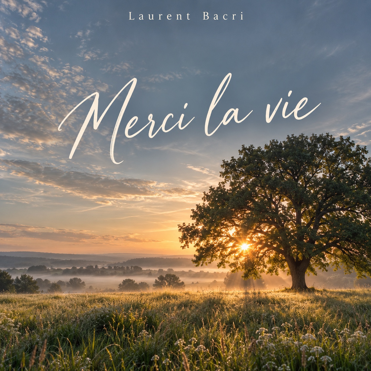 Pochette Merci la vie, Laurent Bacri
