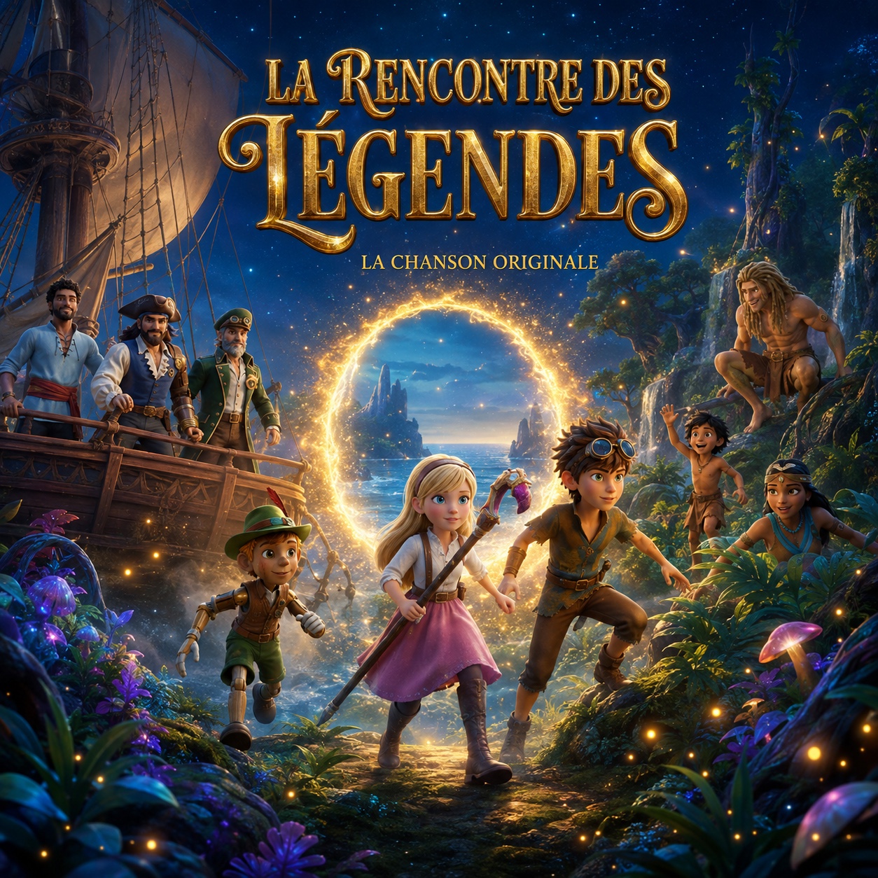 Visuel de Le royaume des légendes, une chanson de Laurent Bacri